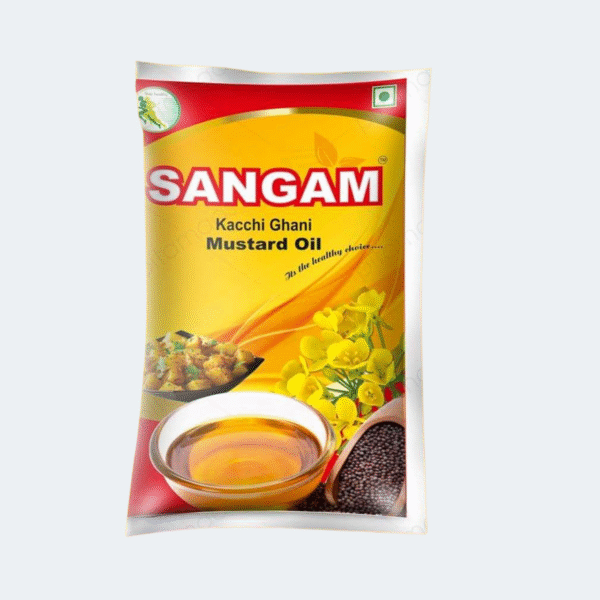 Sangam Kacchi Ghani Mustard Oil 1ltr.